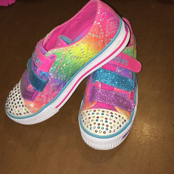 Skechers twinkle toes size 3 - Picture 2 of 8